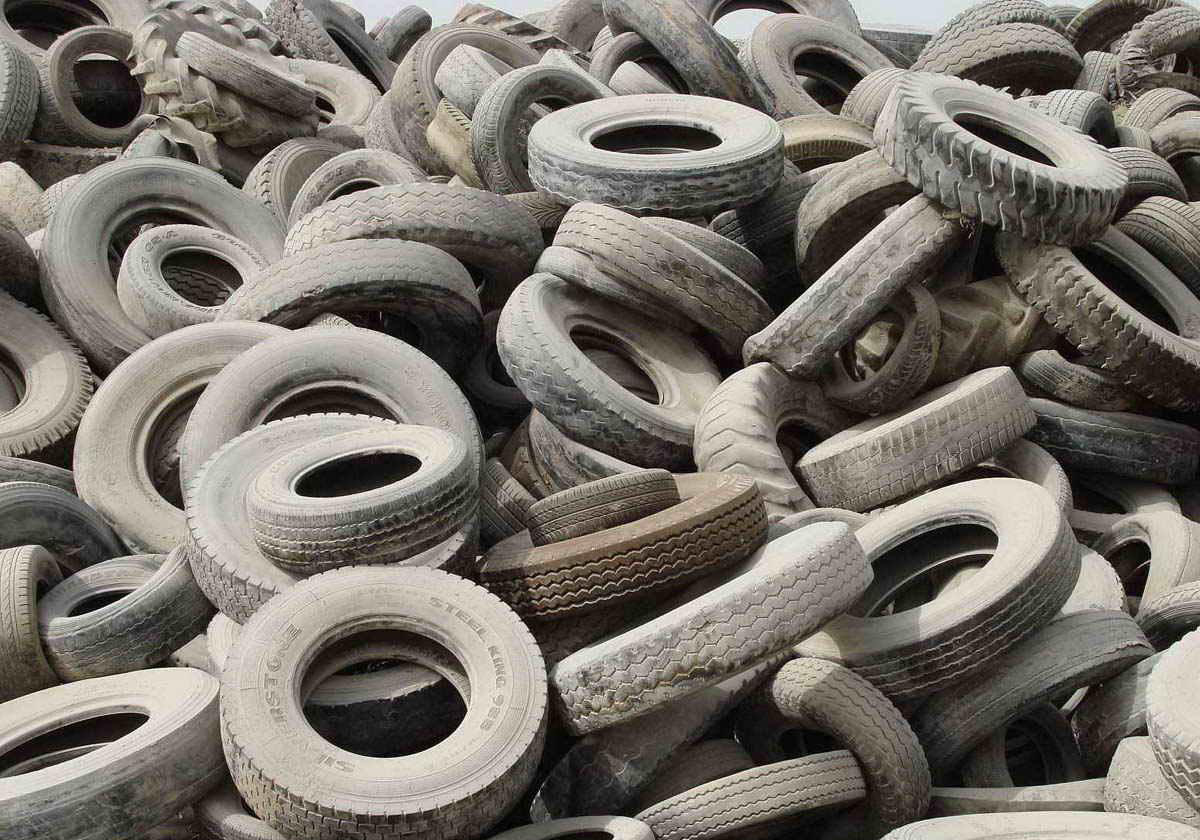 浙江某公司处理汽车旧轮胎项目